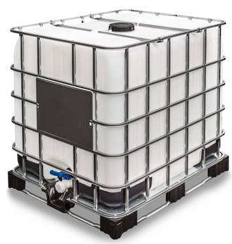 1000 Litre DG FG IBC DN80 Comp PLT